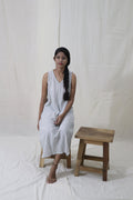 Kora Indigo bias cut dress 2013