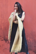 booti-cotton natural dye handloom Odisha dupatta - Pankaja Sethi