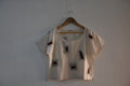 Magyar crop top cotton white embroidered Blouse