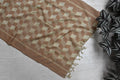 Cotton ikat -natural dye-chequerboard’ design-pankaja sethi
