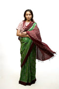 Kaincha - Cotton Ikkat Saree
